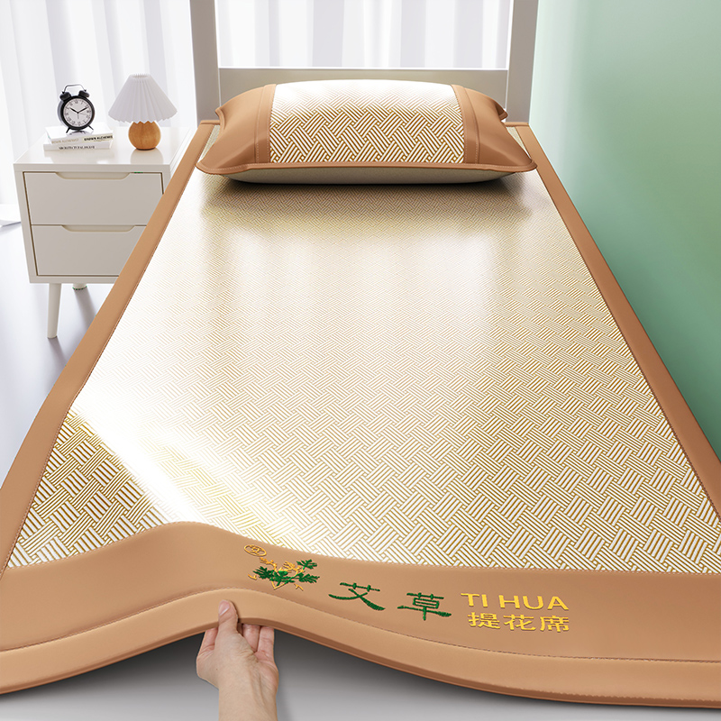 冰丝凉席竹席2025新款藤席学生宿舍单人床90x190专用夏季席子家用