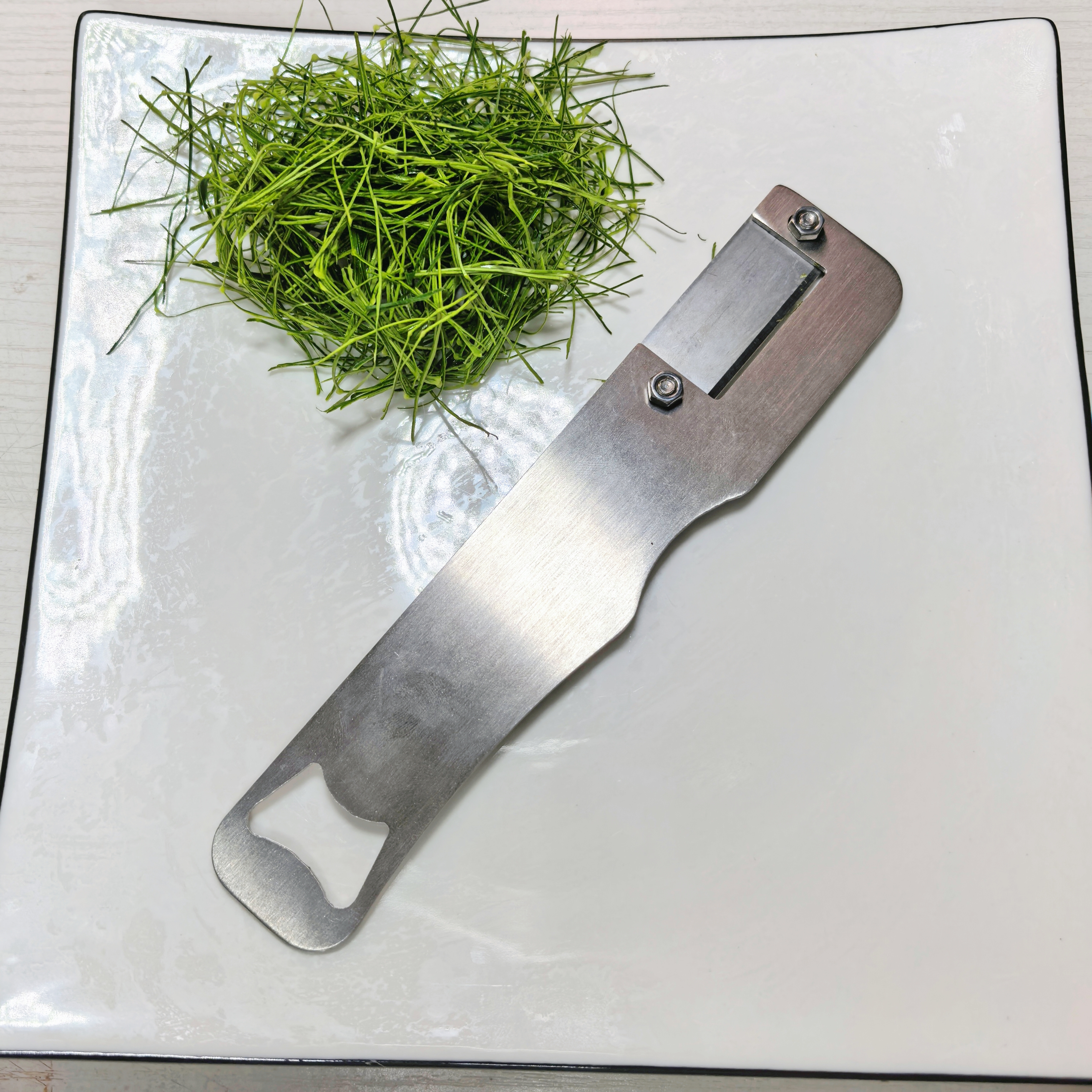 家用烧烤露营多功能刀具柠檬叶切丝烧烤三文鱼刺身鱼生配料削丝刀