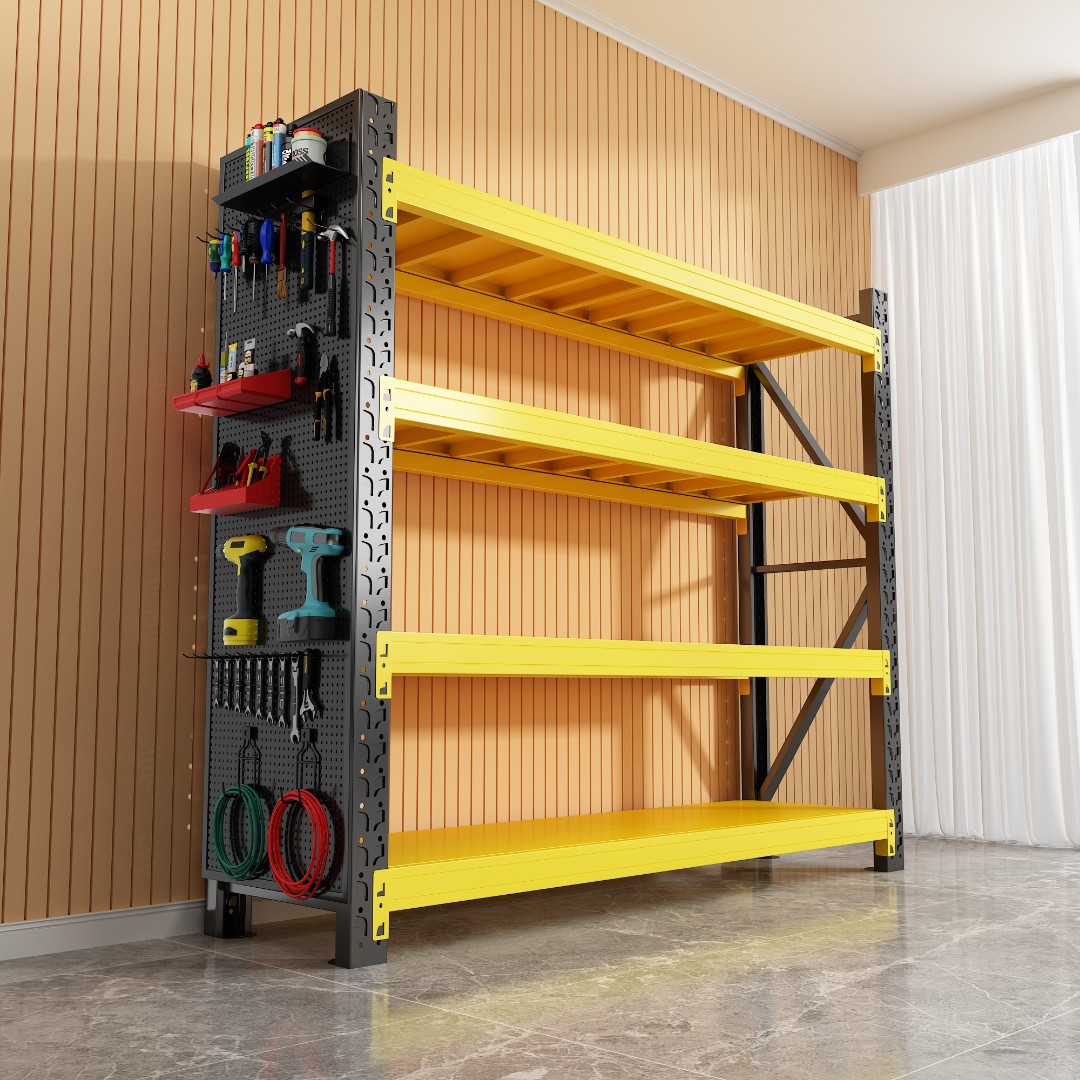 仓储货架多层超市车库承重架家用阳台置物架展示架仓库重型货物架