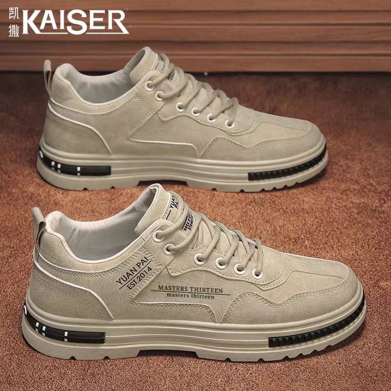 KAISER/凯撒·男鞋休闲百搭板鞋透气运动男鞋低帮上班工作潮鞋鞋子