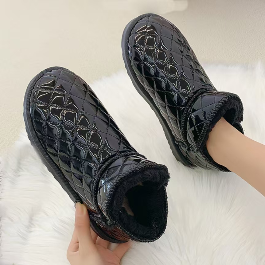 东北加绒加厚保暖防滑雪地靴雪地棉棉鞋