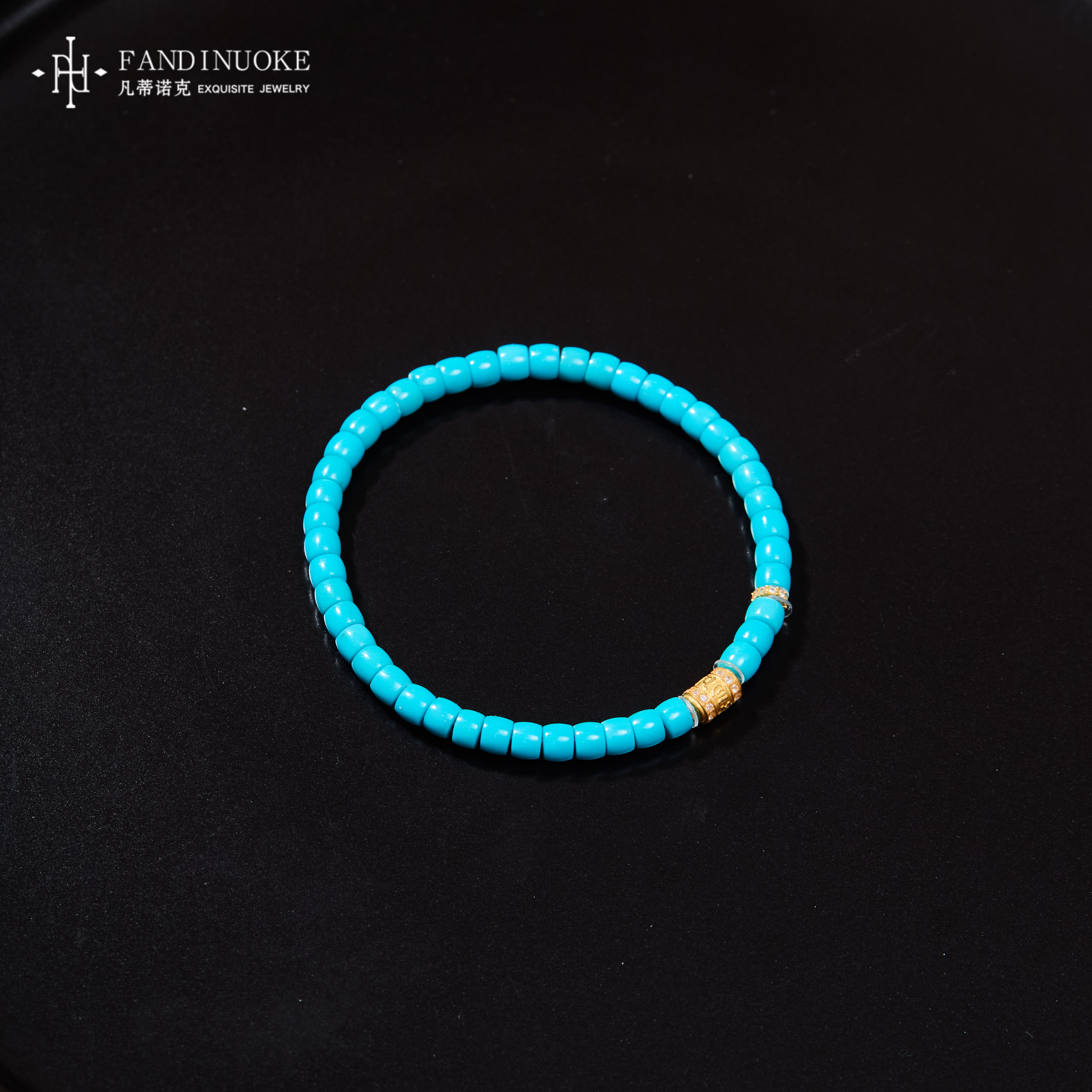 【加加专属】18K绿松直切手串多样性发一#XYGD9991097-H