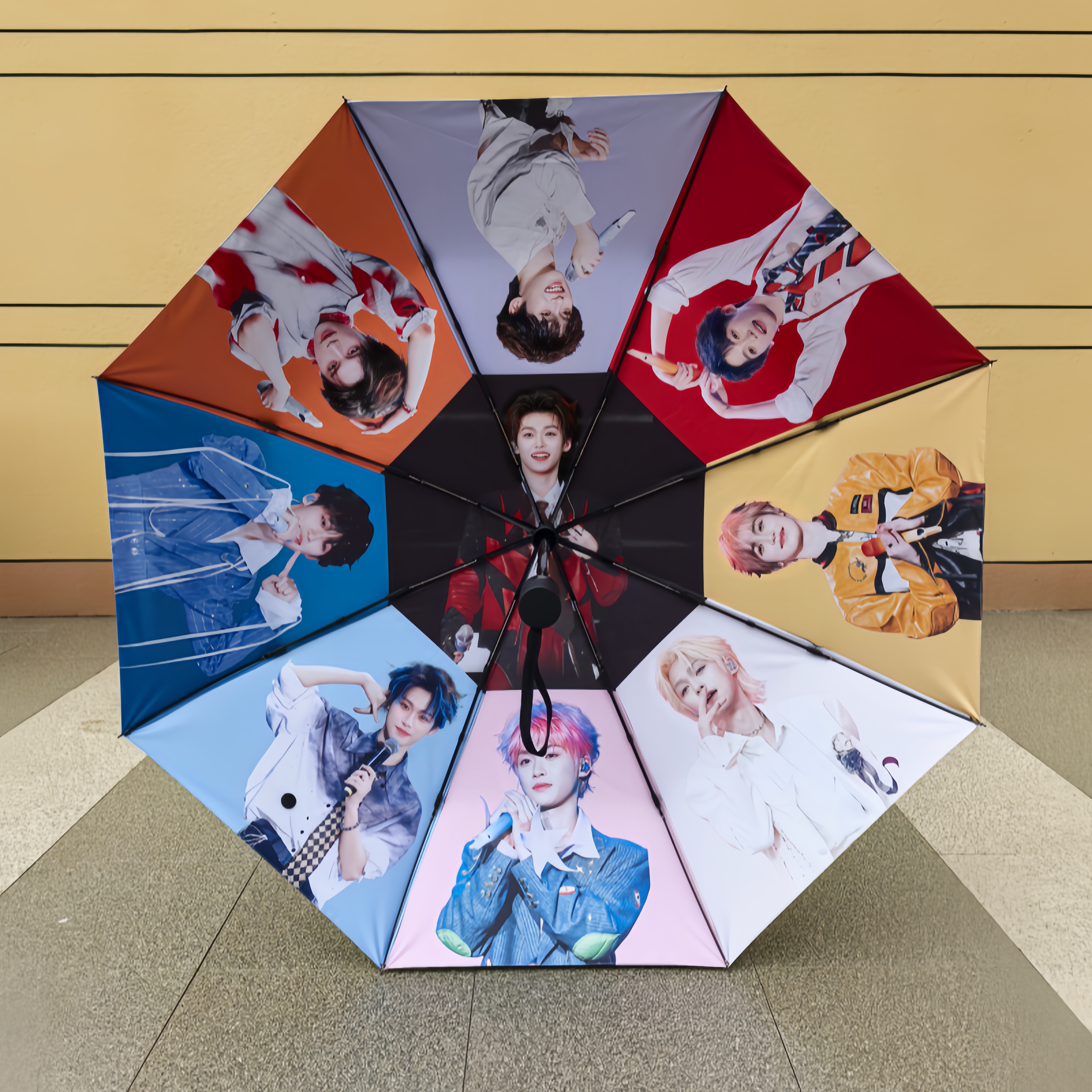 逆爱小渝雨伞梓瑜田渝宁明星图案雨伞周边粉丝应援礼物自动晴雨伞