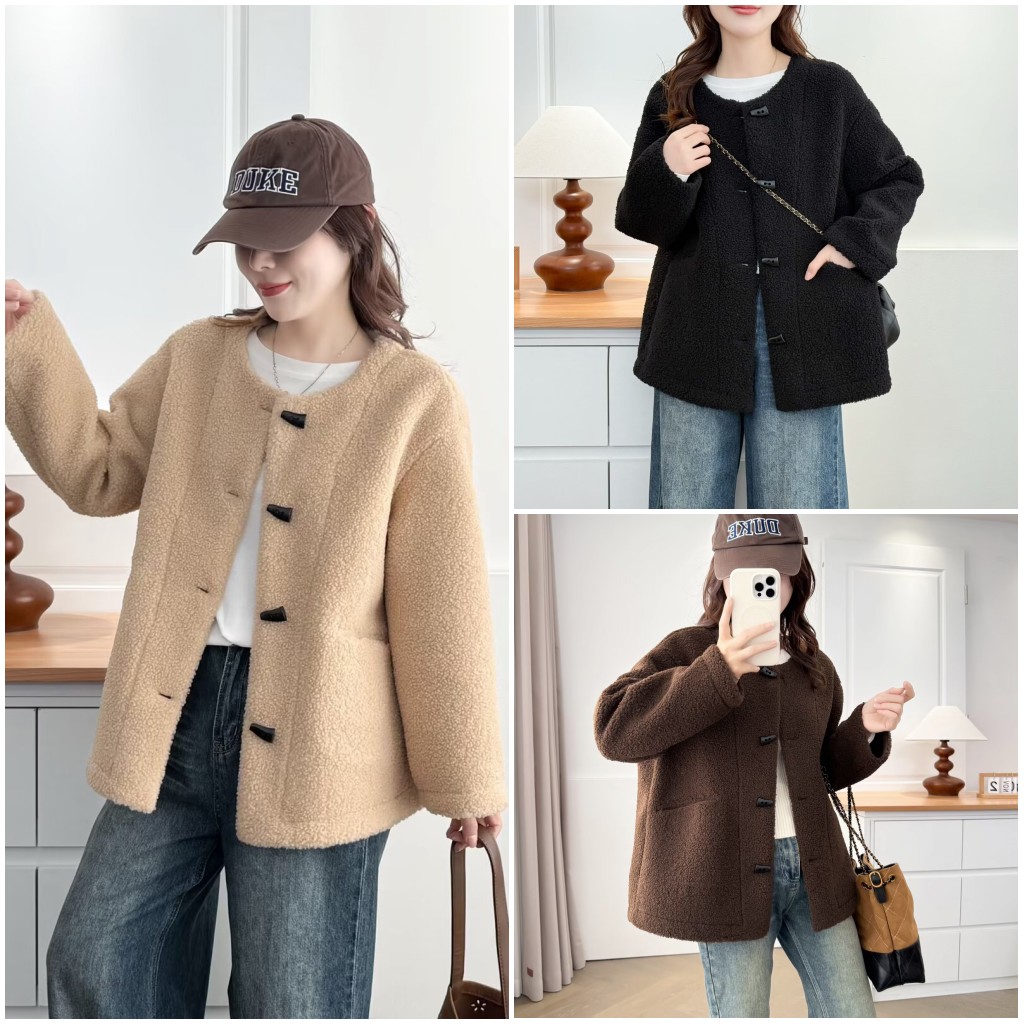 100-200斤大码女装胖mm秋冬新款小香风百搭宽松保暖时尚外套2529