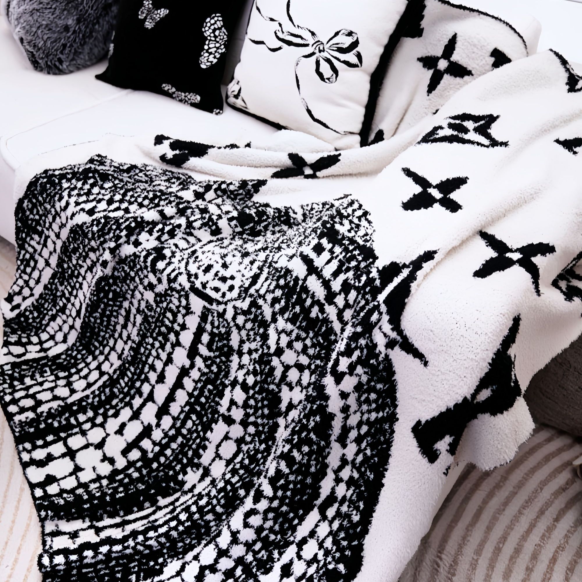 新款南瓜软绵绵空调毯针织休闲毯盖毯毯子午睡毯沙发毯单人加厚