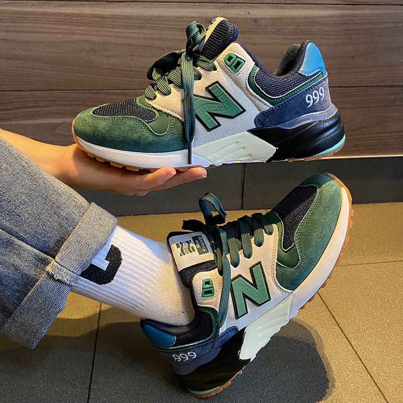 经典N999系列跨境秋冬休闲鞋跑步鞋百搭时尚男女情侣直播爆款男鞋