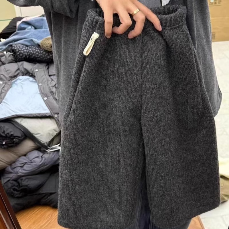 童装男童加绒裤子2025秋冬新款洋气时尚女童小女孩洋气裤子