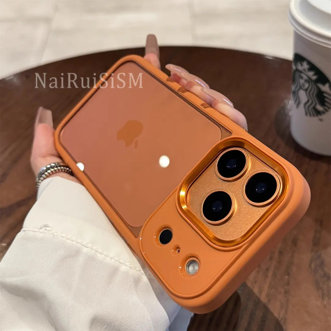 高级质感适用苹果17promax手机壳2025新款17pro透明防摔17时尚硬