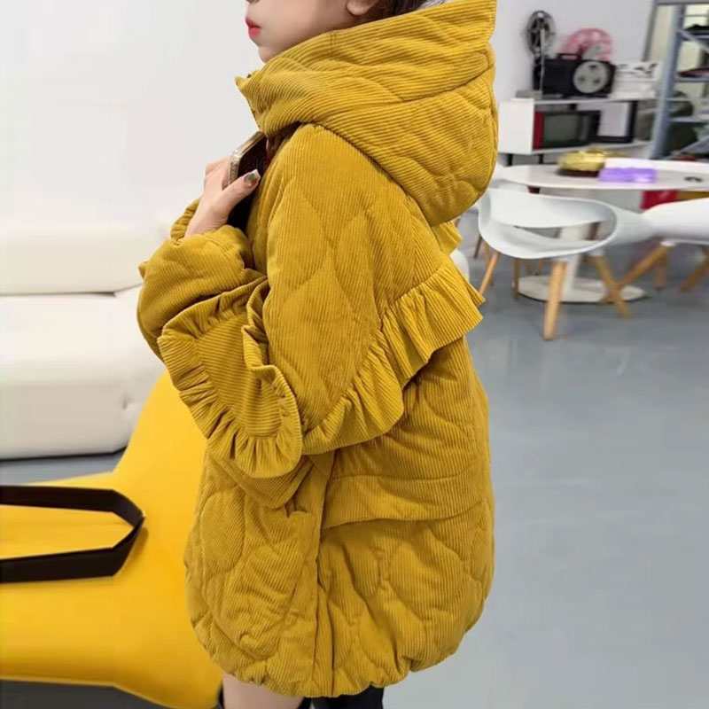 2025冬季新款减龄复古百搭显瘦棉服高级感加厚小众保暖外套