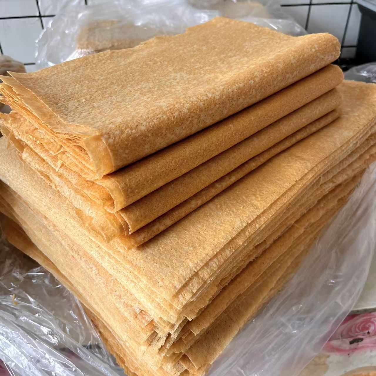 石磨小麦煎饼粗粮山东黑煎饼煎饼现做现发【及时取件】【没有运费险】