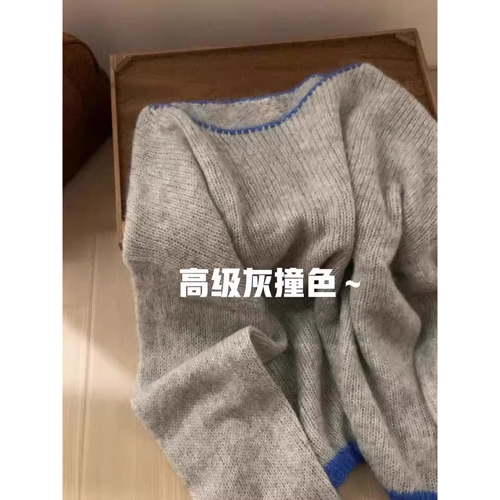 简直好美不要太好看！针织衫女软糯细腻慵懒感毛衣2025年新款上衣