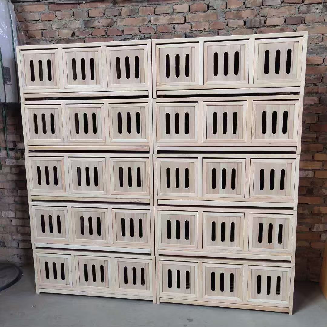 避光赛飞巢箱赛鸽巢箱避光调节箱实木鸽子笼鸽具木质笼子包邮