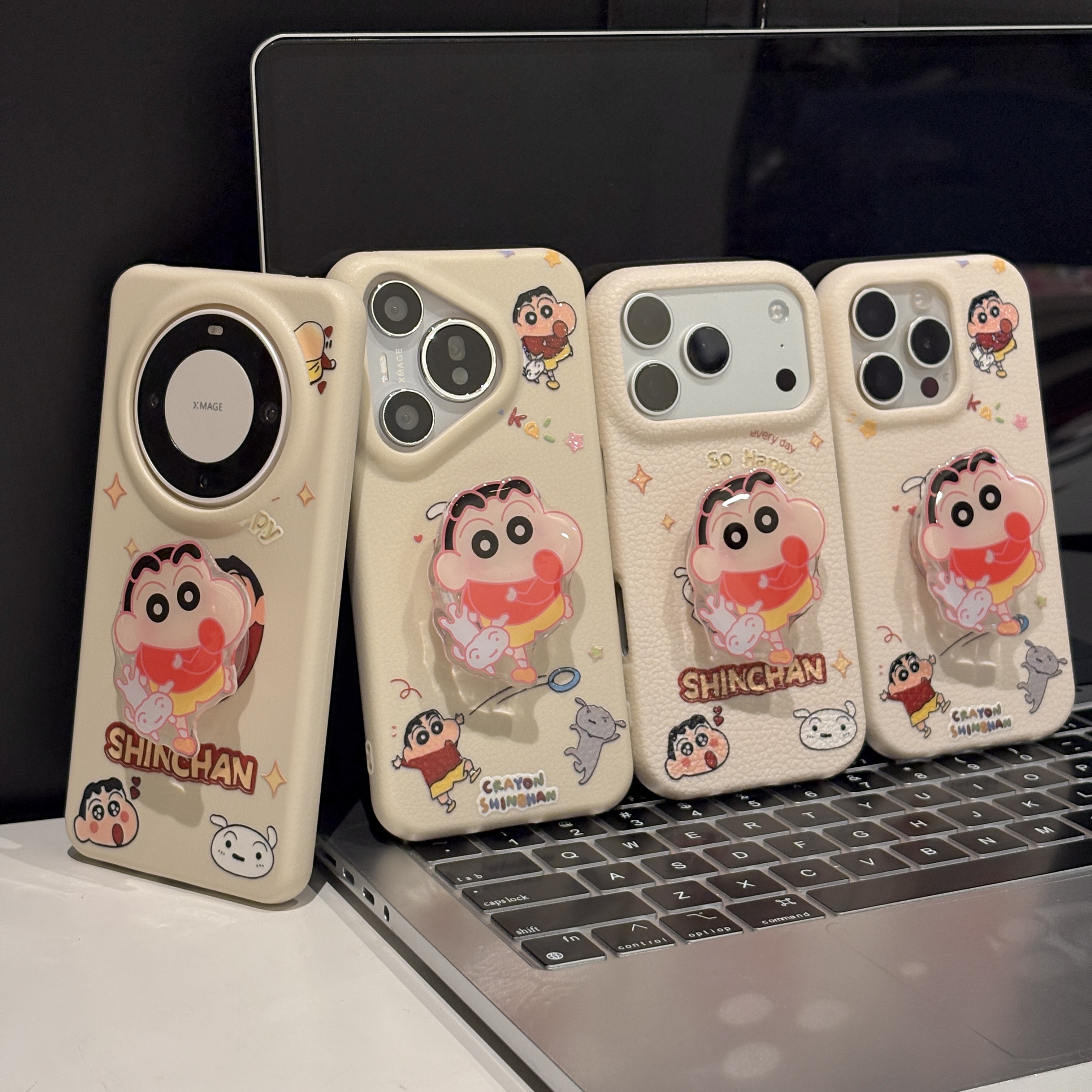 小新适用苹果17手机壳iPhone16PM小众华为p80皮纹tpu防摔mate70女