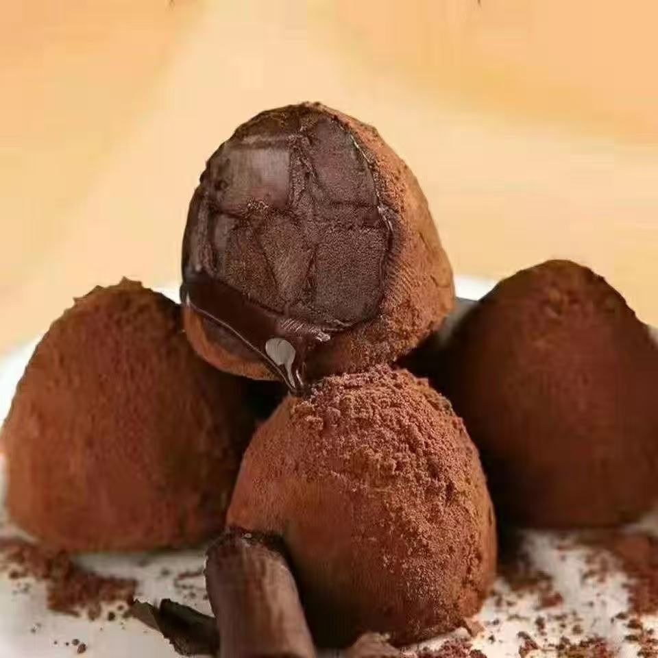 松露形巧克力糖果喜糖零食年货独立包装约200粒