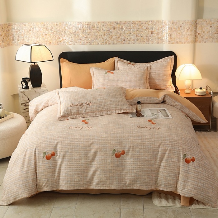 【2025新款】全棉纯棉加厚磨毛印花四件套