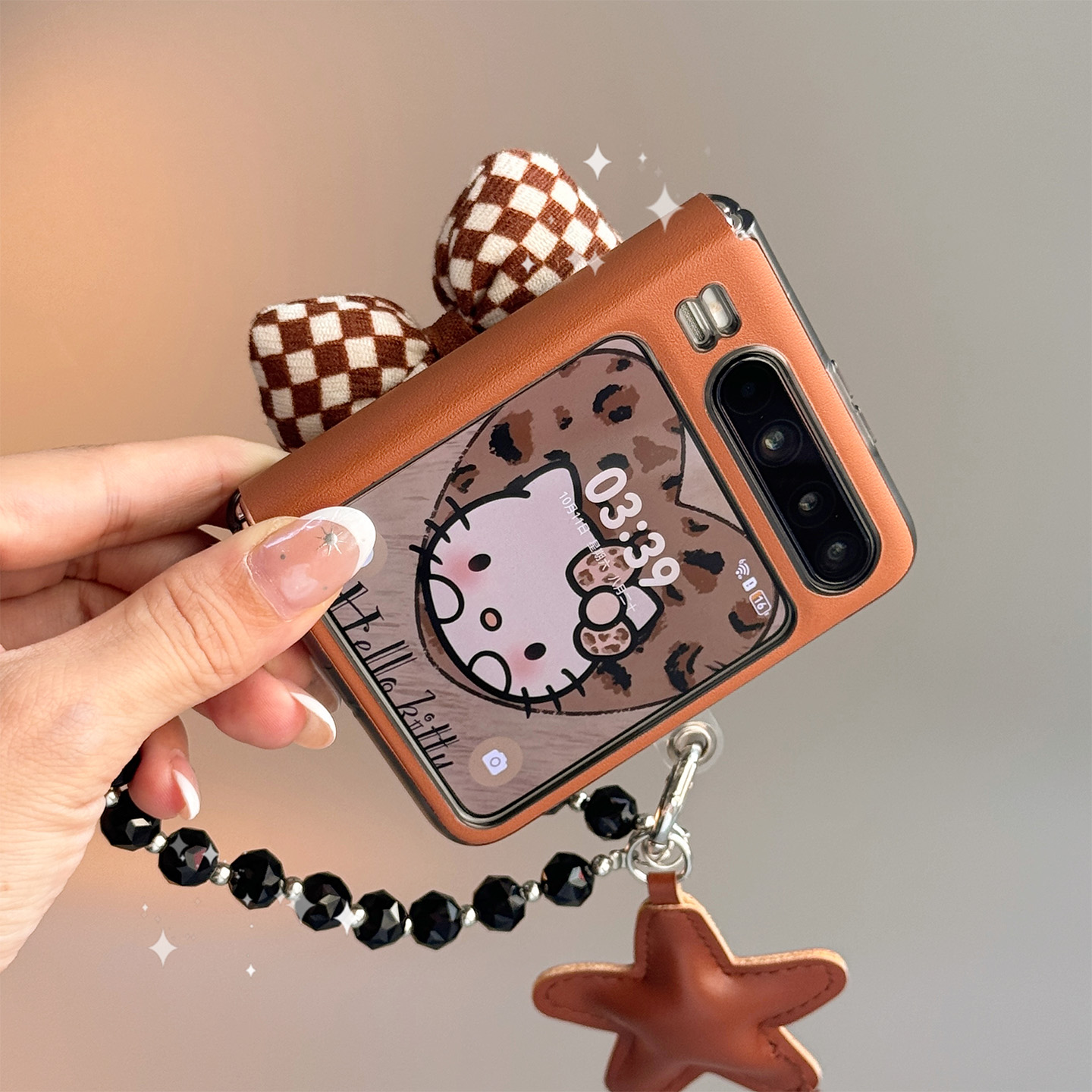 适用华为purax手机壳PuraX典藏版中轴铰链全包防摔保护壳带支架女