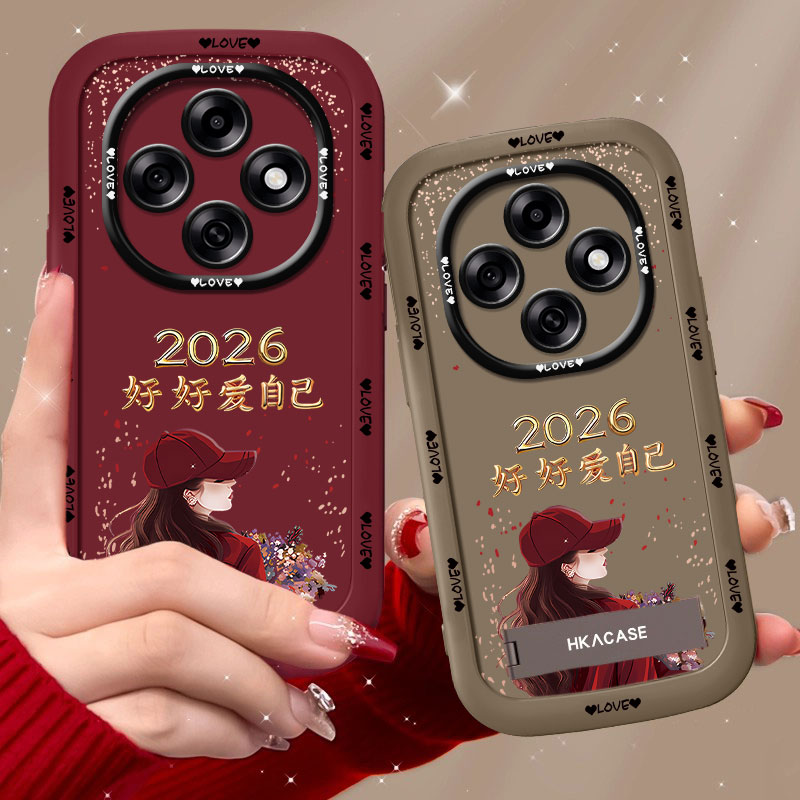 适用oppoa6pro手机壳2026捧花爱自己泡芙壳硅胶软壳全包保护套