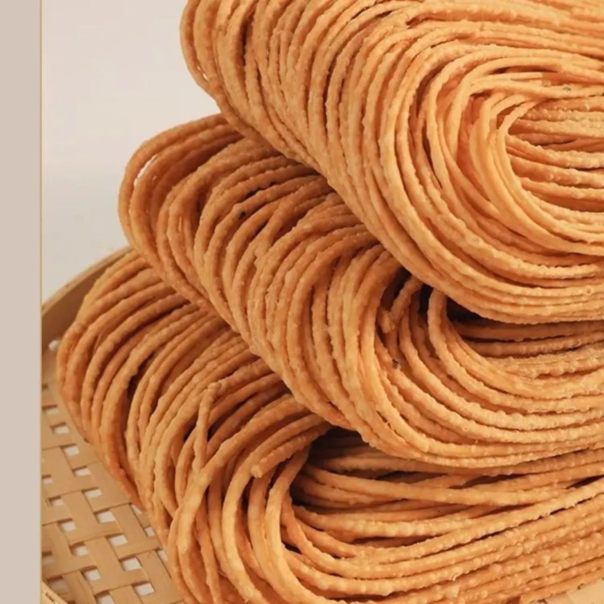 手工馓子淮安茶馓撒子金丝馓子苏北特产麻花酥脆糕点安徽特产馓子