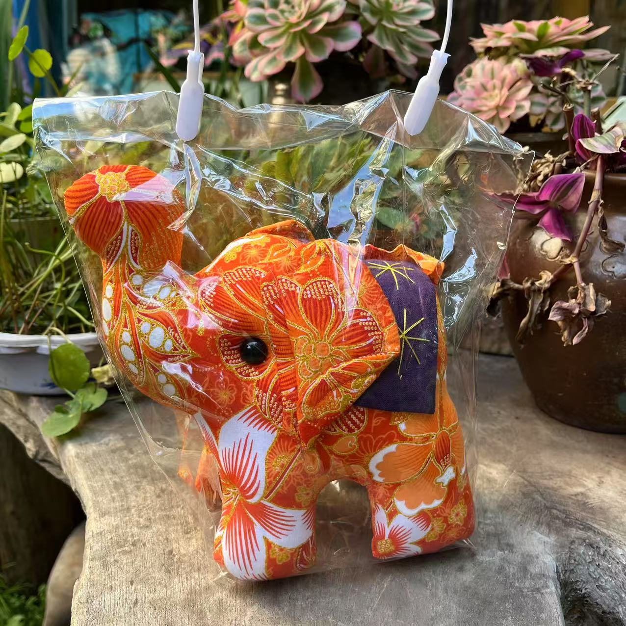 四两民族风泰国手工小象摆件