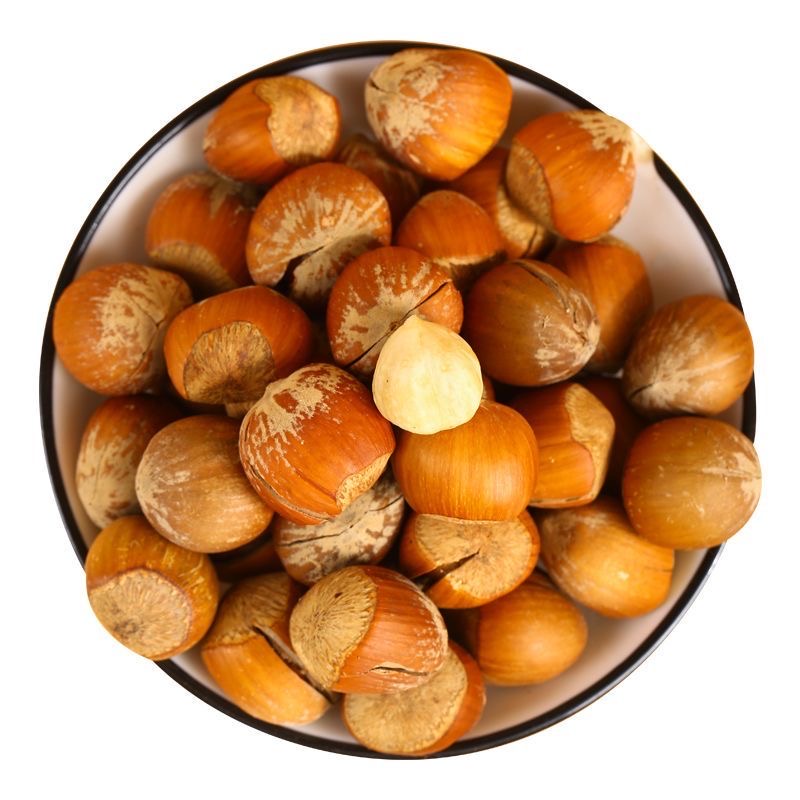贵州特产坚果零食坚果榛子板栗坚果榛子干榛子干果开口榛子500g