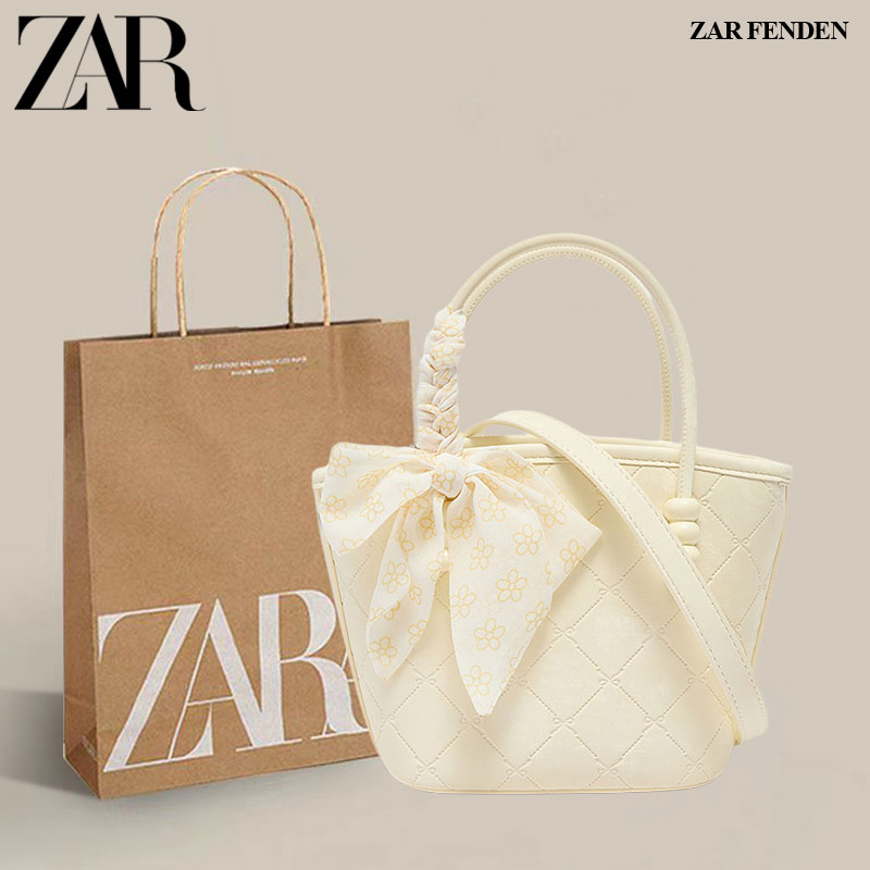 ZAR FENDEN手提菜篮子小拎包日常百搭通勤包小包女式2025新款时尚