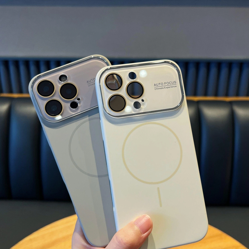 大视窗秒变iPhone17适用苹果16手机壳磁吸高级硅胶一体AI相机按键