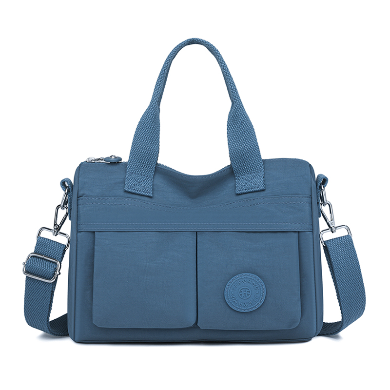 2025新款时尚水洗布大容量托特包手提包旅行背包牛津布妈妈斜挎包