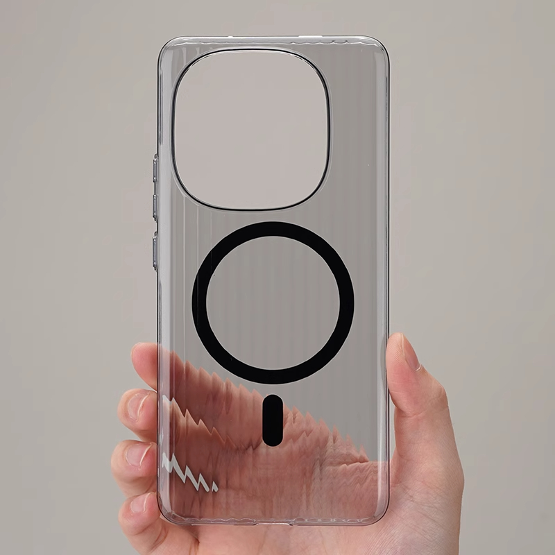 磁吸透明光栅适用iqoo15手机壳瓦楞纹磨砂iqoo13超薄肤感保护硬壳