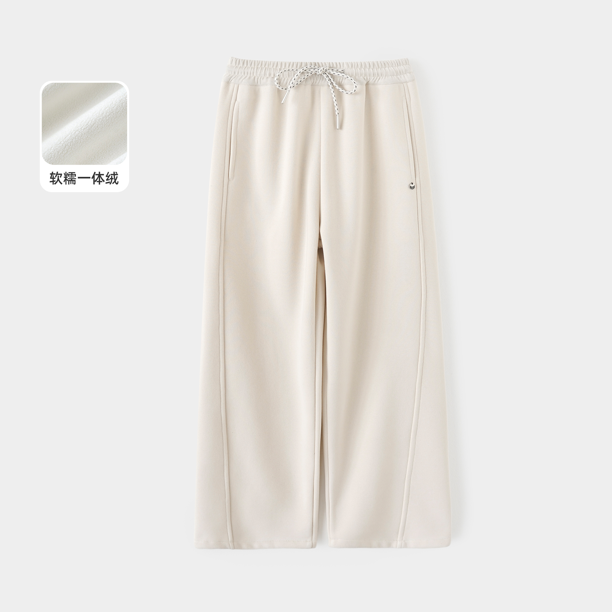 女童2025秋冬装新款长裤爆款儿童一体绒时尚中大童休闲裤DTD3023