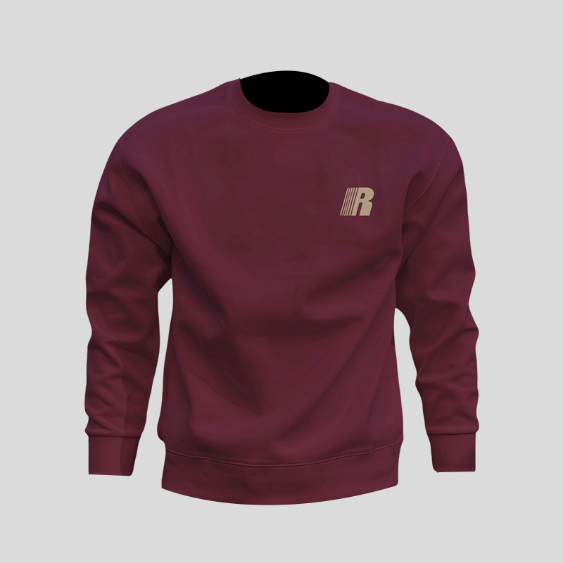 ohmmayby美式潮流印花男士圆领卫衣秋冬新款百搭时尚痞帅男装长袖