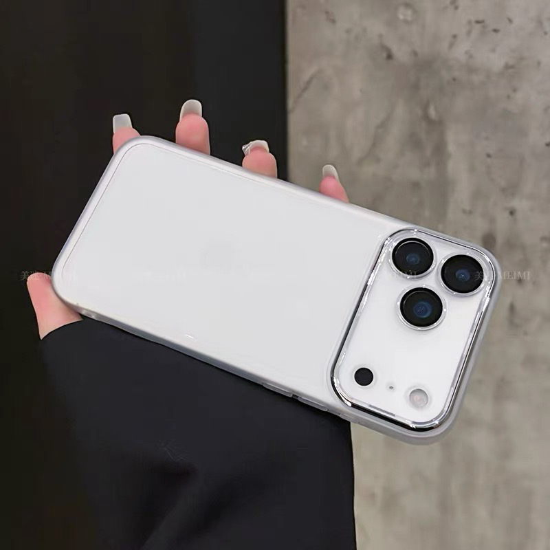 适用苹果17promax手机壳超薄自带镜头膜iPhone17pro简约17Air防摔