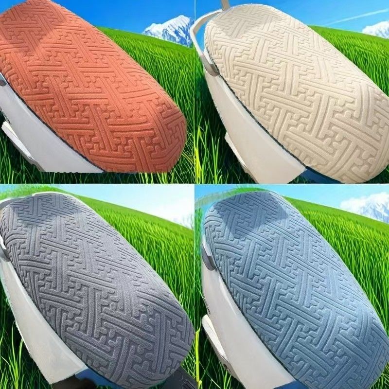 新款防滑弹力电动车坐垫套通防晒摩托车踏板电瓶车四季防烫耐XDD