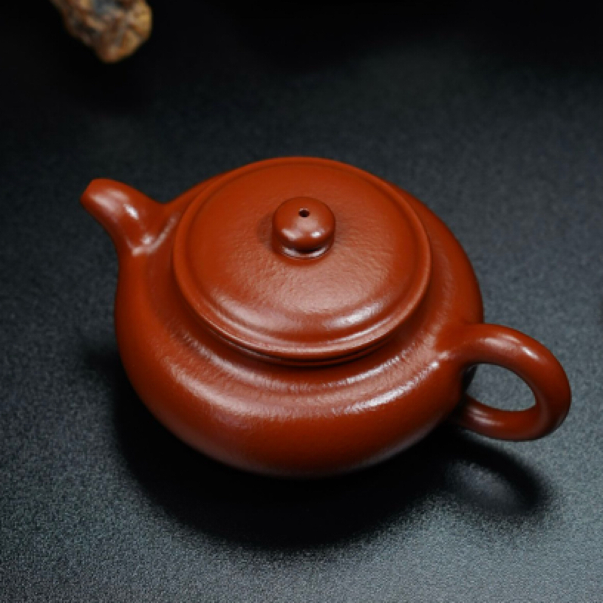 仿古·全手工·紫砂壶 240cc 原矿30目粗砂老朱泥