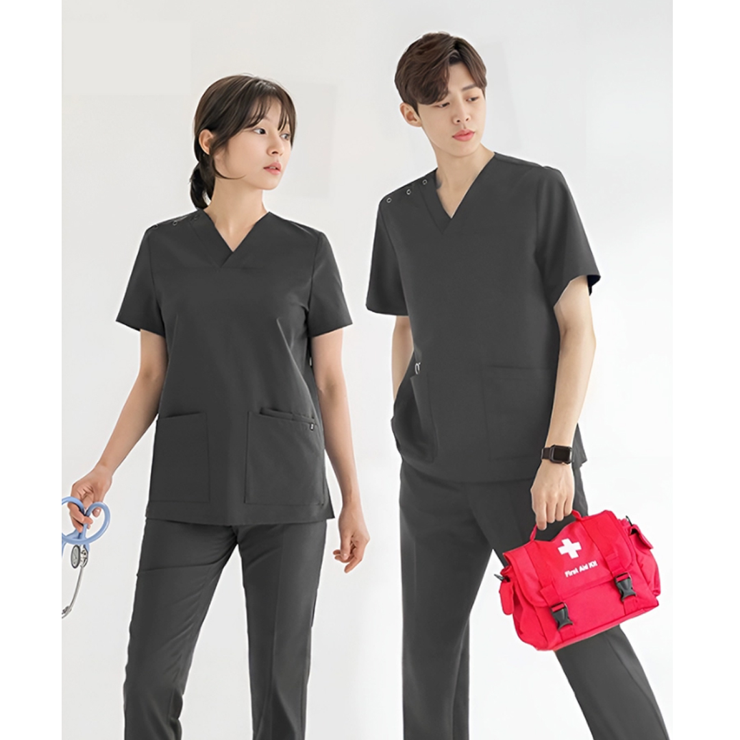 韩国高端速干女护士服洗手服医美工作服男短袖刷手衣医院工作服