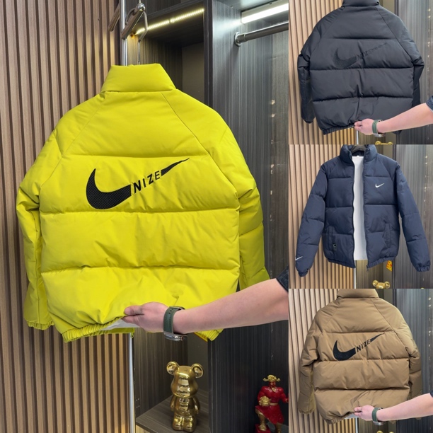 冬季立领刺绣保暖休闲棉服棉衣837