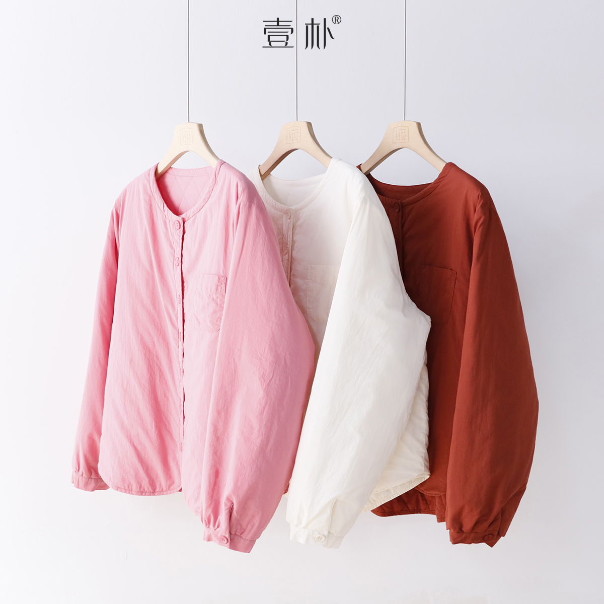 主打可外穿可内搭圆领夹棉加厚小奶皮小棉衣 百搭保暖外套 5SP593