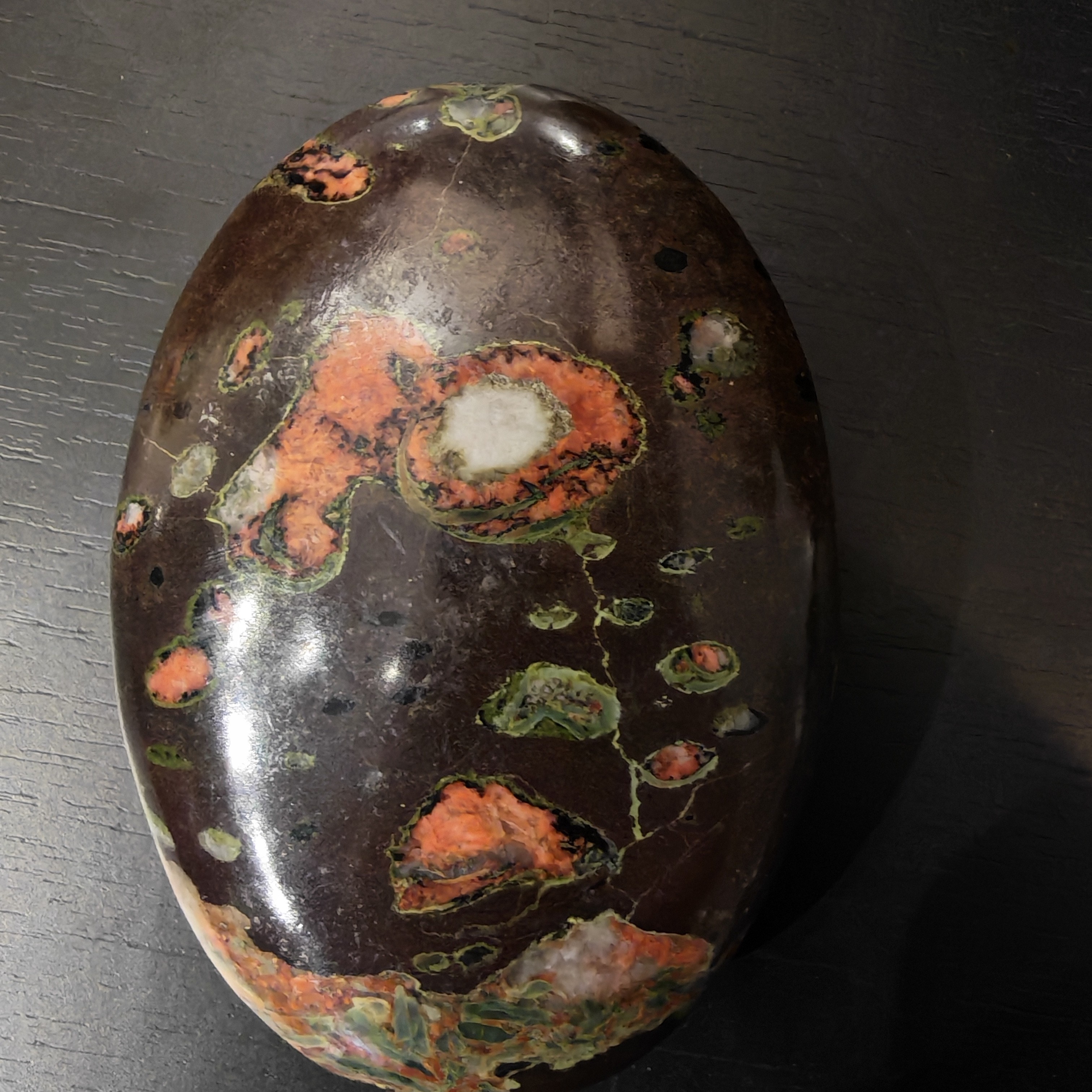 精品荷花石手工制作手把件