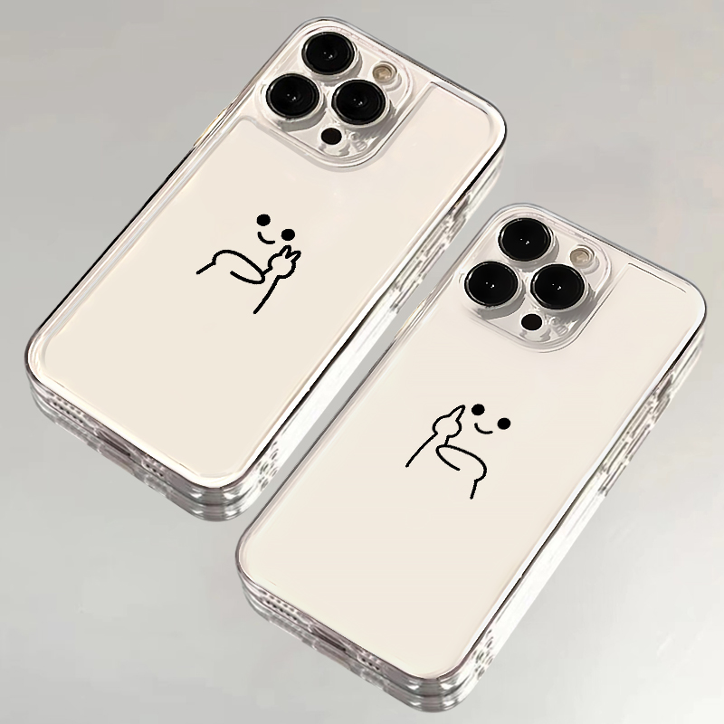 欧克里里比耶小人适用苹果17/16promax手机壳华为vivo小米14oppo