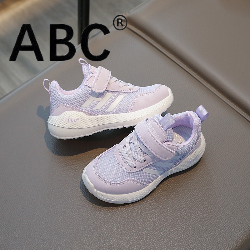 ABC儿童运动鞋宝宝春秋新男女童鞋子男宝轻便网鞋休闲跑步鞋软底