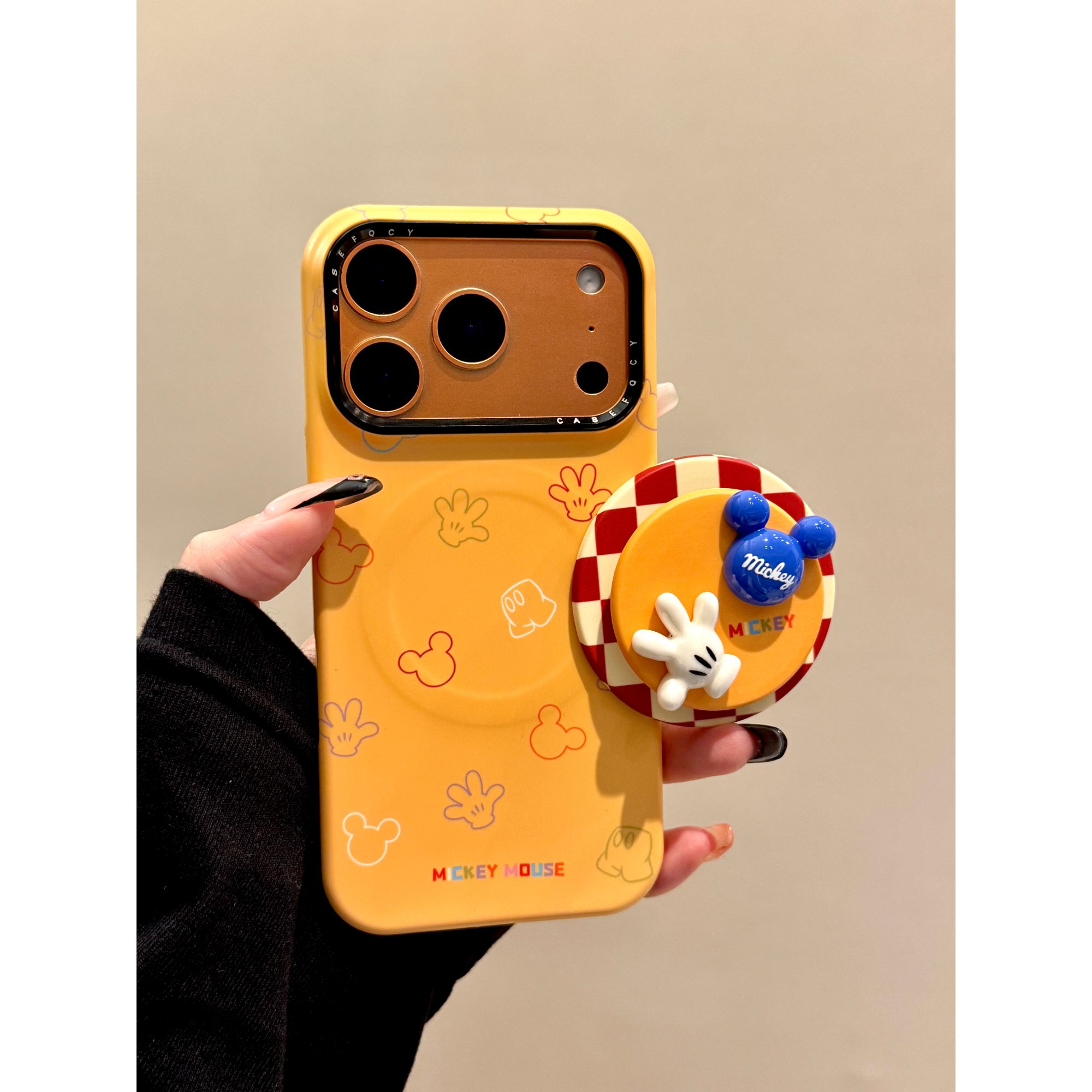 适用苹果iphone17promax立体手套16pro磁吸15支架14ins潮牌手机壳