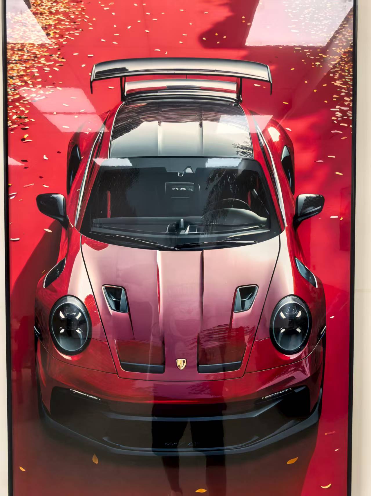 汽车海报礼物挂画客厅房间卧室床头装饰玄关挂画2025最新款高级感