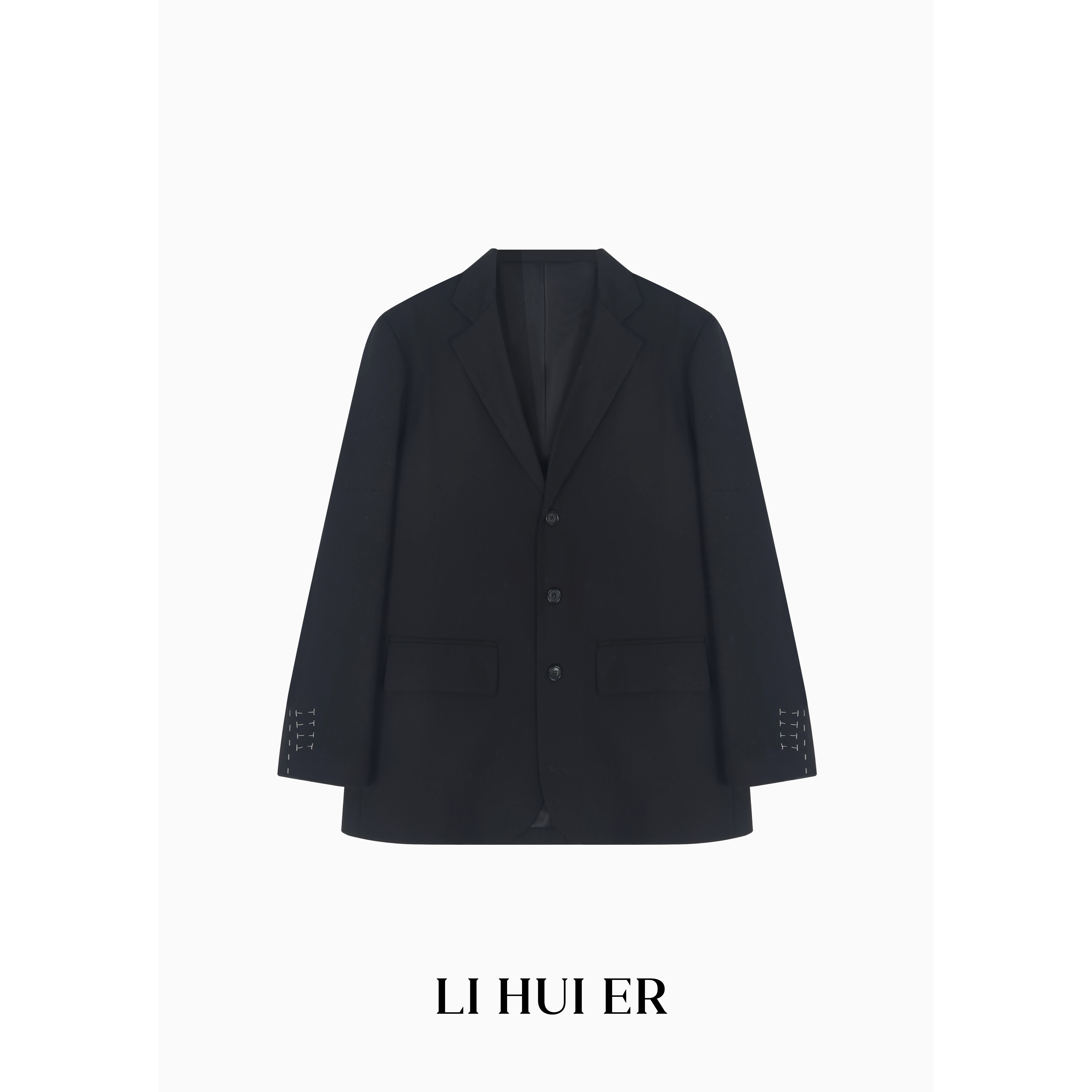 LiHuiEr李慧儿【琉璃唱片】轻奢极简设计西装高级正肩上衣外套HE201