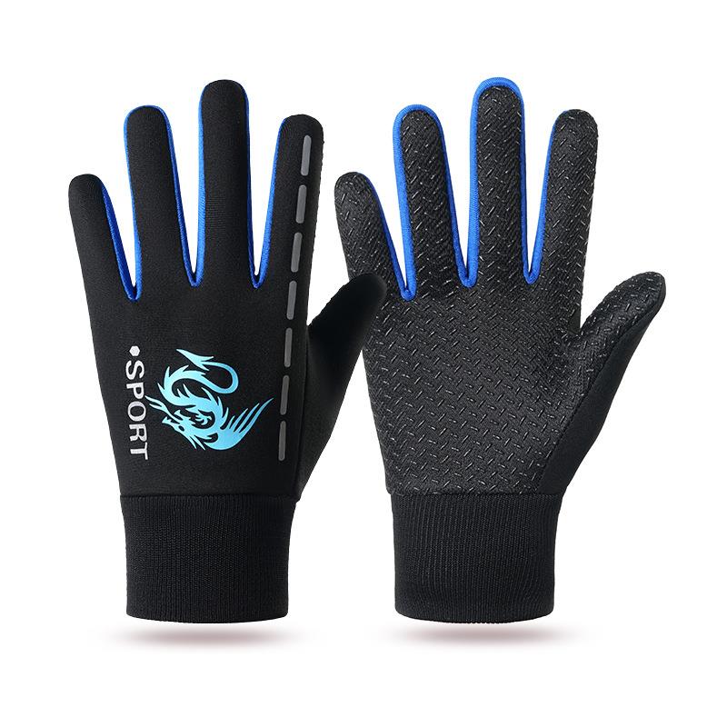 手套男童骑行专业滑雪玩雪加绒防水防滑冬季保暖男孩骑车防风触屏