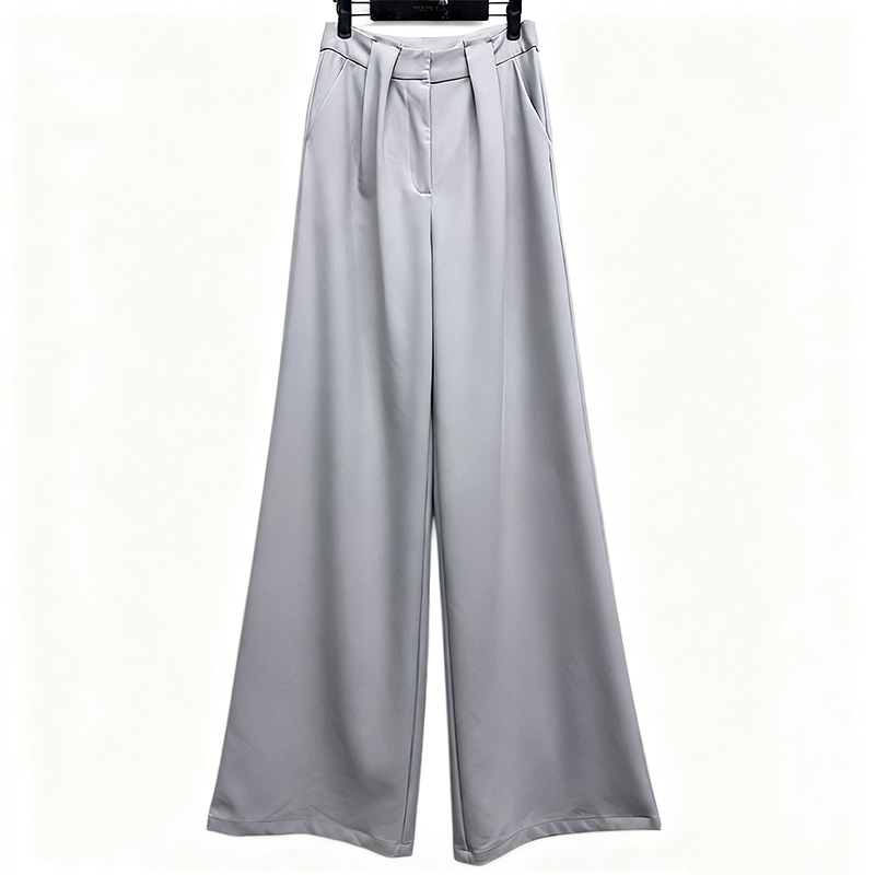 外贸原单175高个子女装高腰西装阔腿裤百搭高级感宽松休闲裤