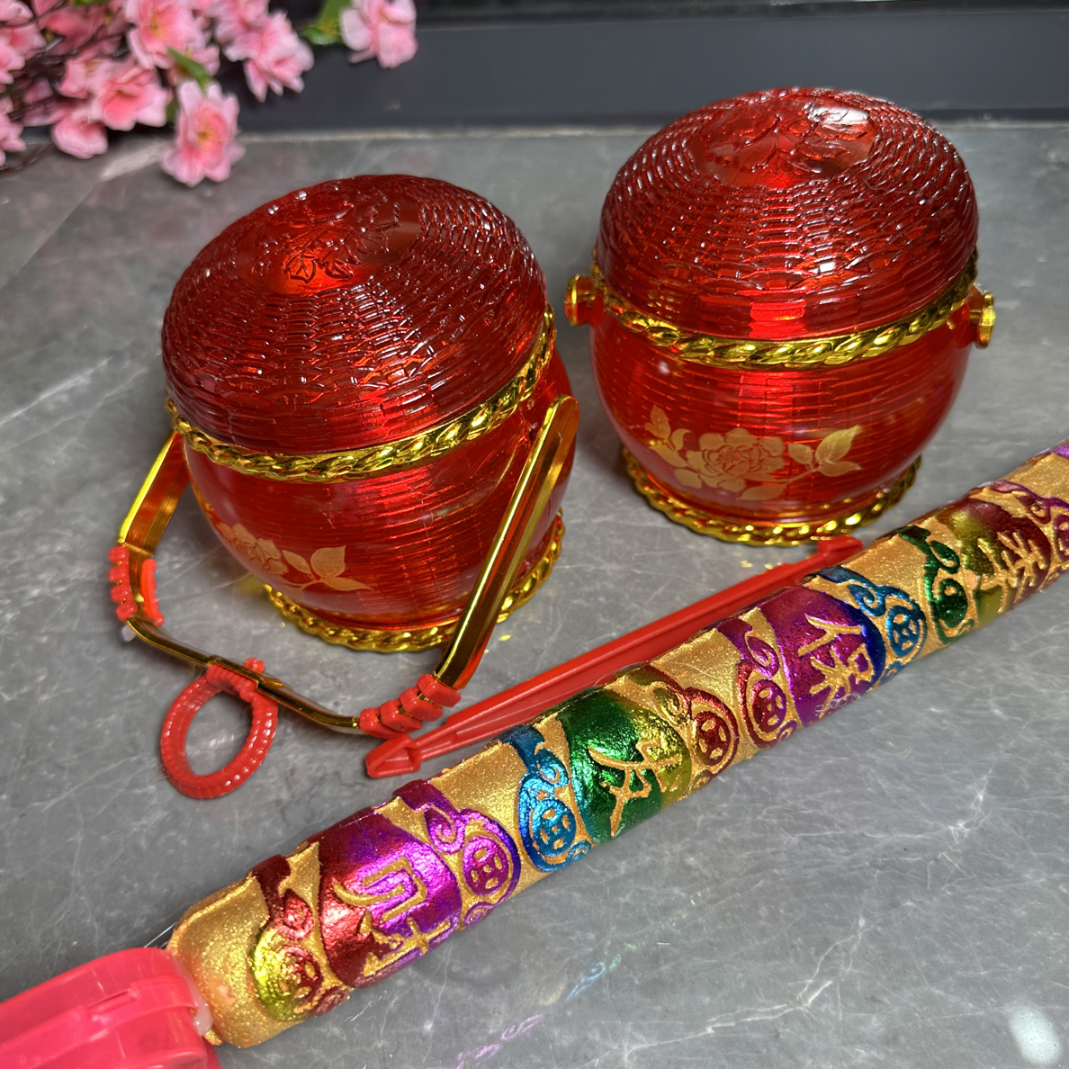 中秋摆件套餐（大香和防风花篮灯）