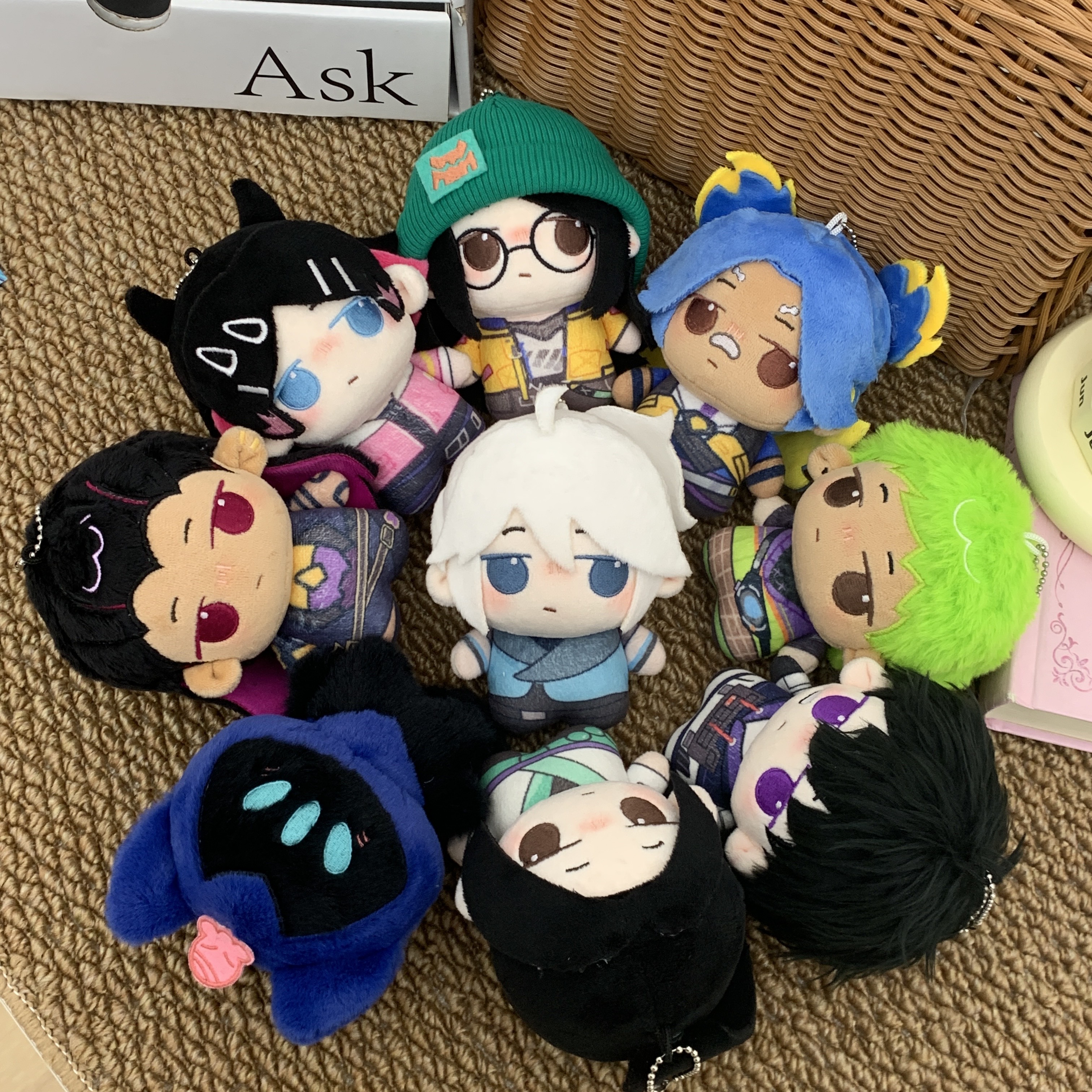 【预售包邮】瓦瓦系列10cm努努棉花娃娃可爱挂件玩偶周边礼物公仔