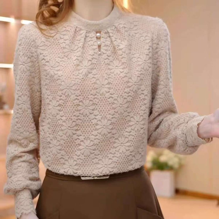 直播爆款原版2025冬季新款时尚加绒洋气百搭保暖打底衫女