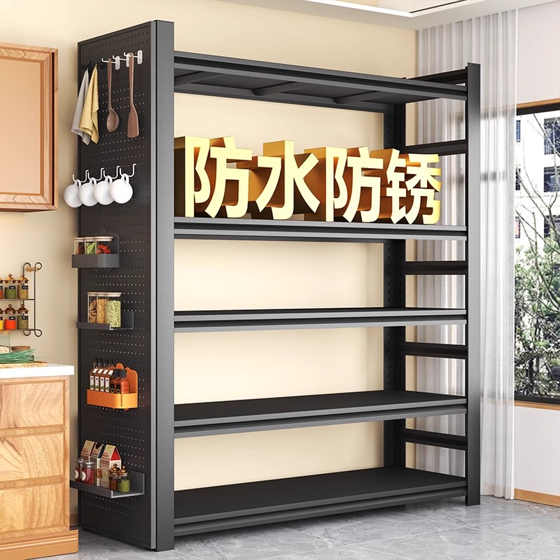 双11大促厨房置物架多功能落地多层锅架收纳架微波炉烤箱架家用