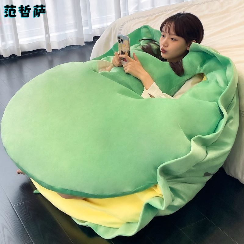 网红乌龟壳抱枕可穿戴公仔睡觉睡袋玩偶毛绒巨型懒人人穿超大龟壳