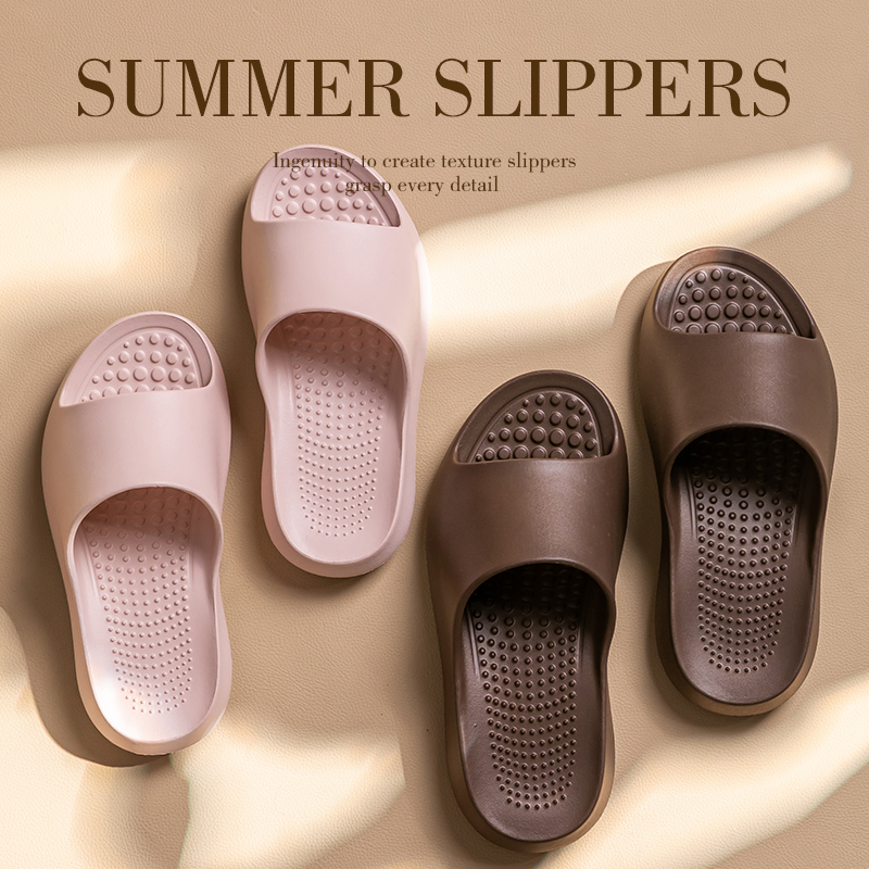 夏季女士按摩拖鞋2025新款洗澡防滑防臭浴室居家居eva凉拖鞋外穿